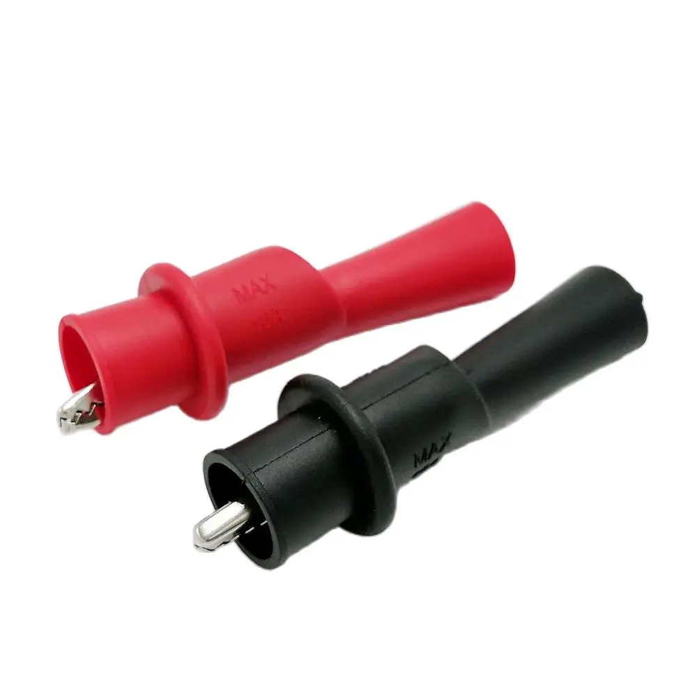 

Зажим аллигатора с изоляционной муфтой для мультиметра источник питания 5 см тестовый зажим 10 шт./лот