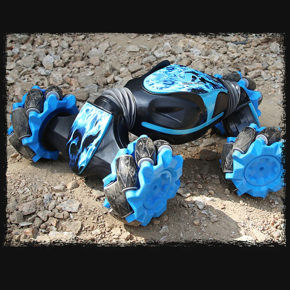 2 4 ГГц полноприводный Радиоуправляемый трюковый автомобиль внедорожник с