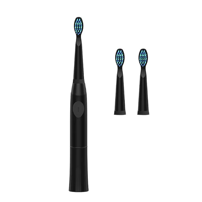 black SEAGO зубная щетка для взрослых звуковая электрическая щетка Водонепроницаемая щетина Sofe Глубокая очистка 40000/мин Частота стоматологический уход за полостью рта SG-5 - Цвет: black