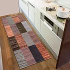 Современный кухонный Придверный коврик, декоративный ковер для спальни, ванной, противоскользящий напольный длинный ковер для дома, балкона, прихожей, прикроватный коврик для гостиной