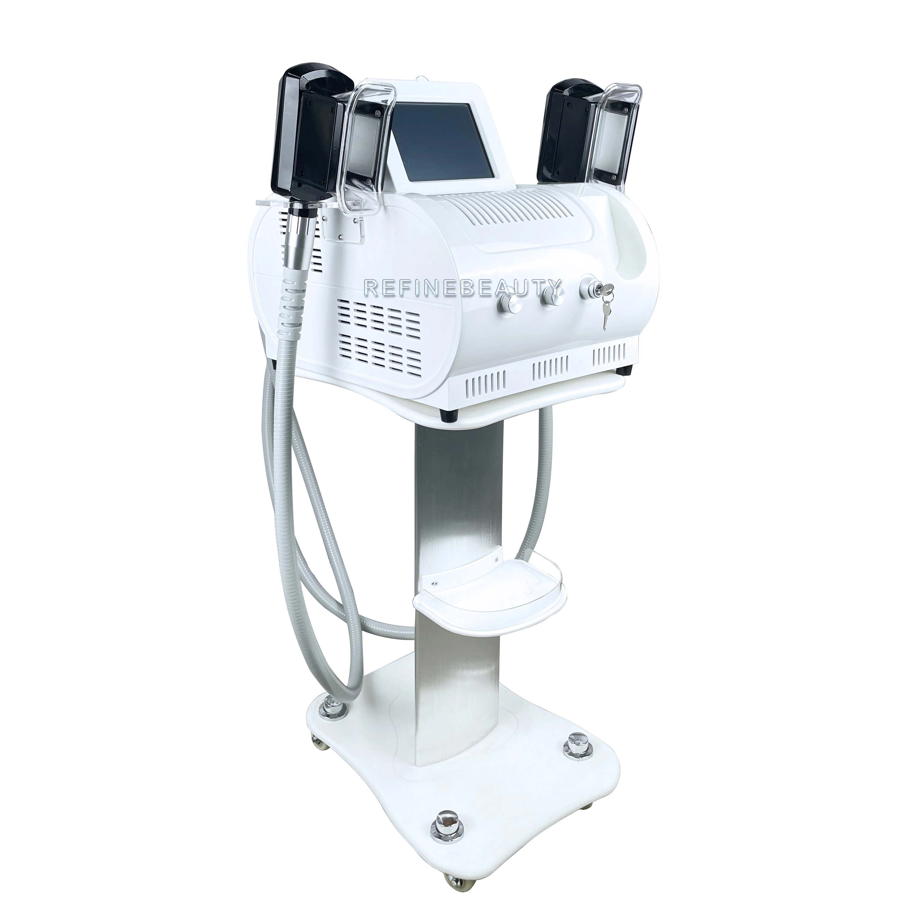 2 In 1 Cryolipo Slimming Fast Burning Body Sculpting Remove Belly Fat Weight Loss 360 Degree Painless Beauty Machine