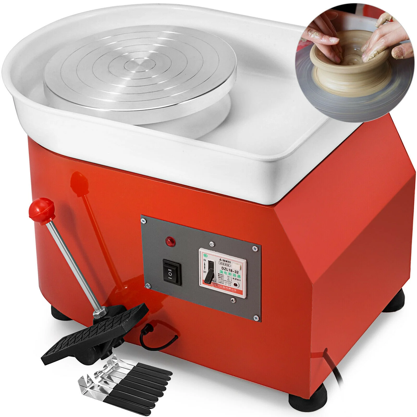 

High quality DIY electric pottery making machine wheel for ceramics