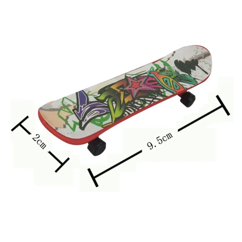 Симпатичный мини-скейтборд на палец фингерборд пластиковая искусственная