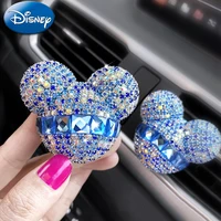 disney mickey mouse car interior air freshener vent clip outlet air condition diffuser solid flavoring perfume fragrance auto