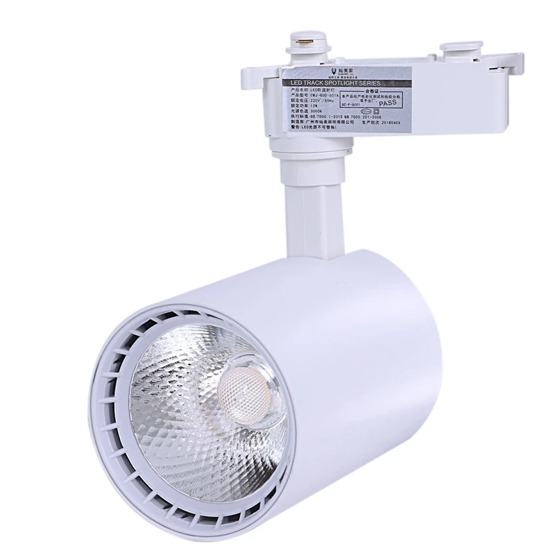 Акция! 1 шт. светодиодный Трековый светильник 12 Вт COB Rail Spot Light s Lamp LED трековое
