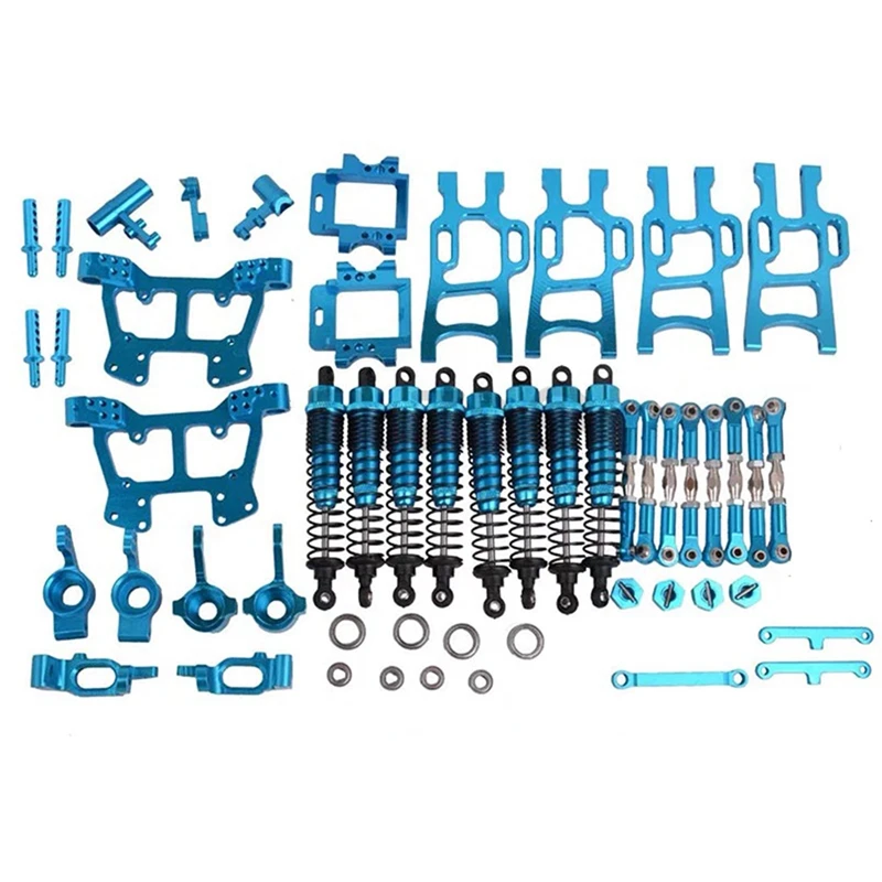 

Aluminum Alloy Upgrade Accessories Kit for HSP 94111 94108 1/10 RC Car Truck Parts