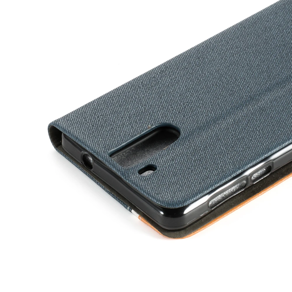 Чехол книжка для Oukitel K6000 Pro роскошный флип чехол с бумажником силиконовый мягкий