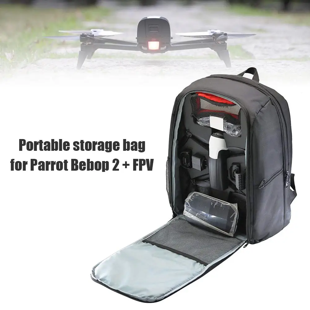 

Adjustable Nylon Drone Backpack Crossbody Handbag for Parrot Bebop 2 Power FPV Light Weight, Large Capacity And Easy To Carry