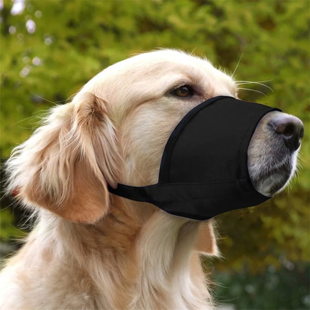 1 шт. намордник для рта собаки противовозрастные жевательные намордники собак