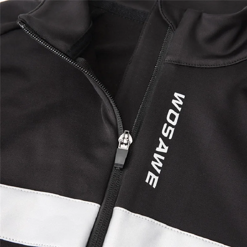 Зимние мотоциклетные куртки WOSAWE теплая флисовая Светоотражающая мягкая