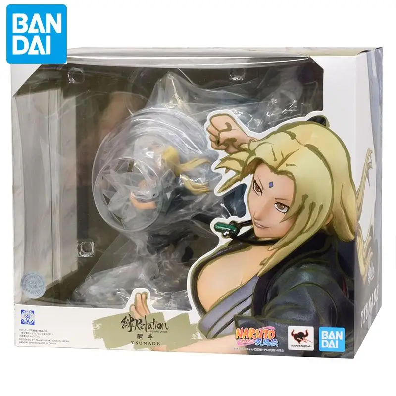 Фигурка Bandai Наруто Tsunade фигурка из ПВХ Zero Fz 22 см аниме для мальчиков|Игровые