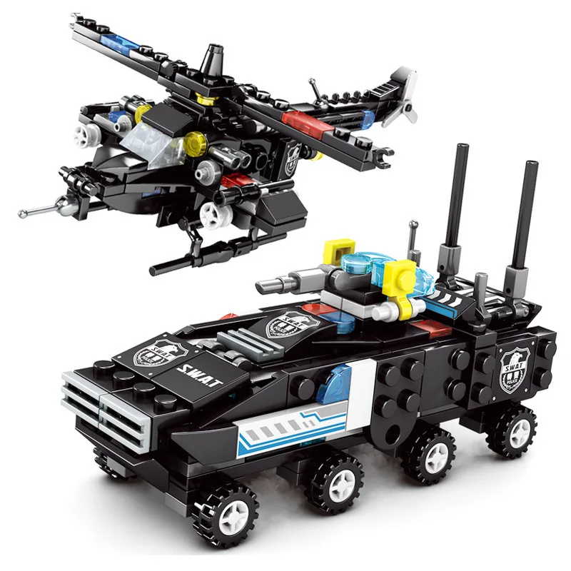 

Lego Boy Building Blocks Military Bricks Toys for Children Kids Building Blocks