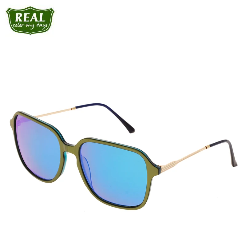 REAL 2019 New Retro Acetate Metal Foot Silk Sunglasses Shield Frame Woman Polaroid Lenses Driver's Glasses Goggles Unisex | Аксессуары