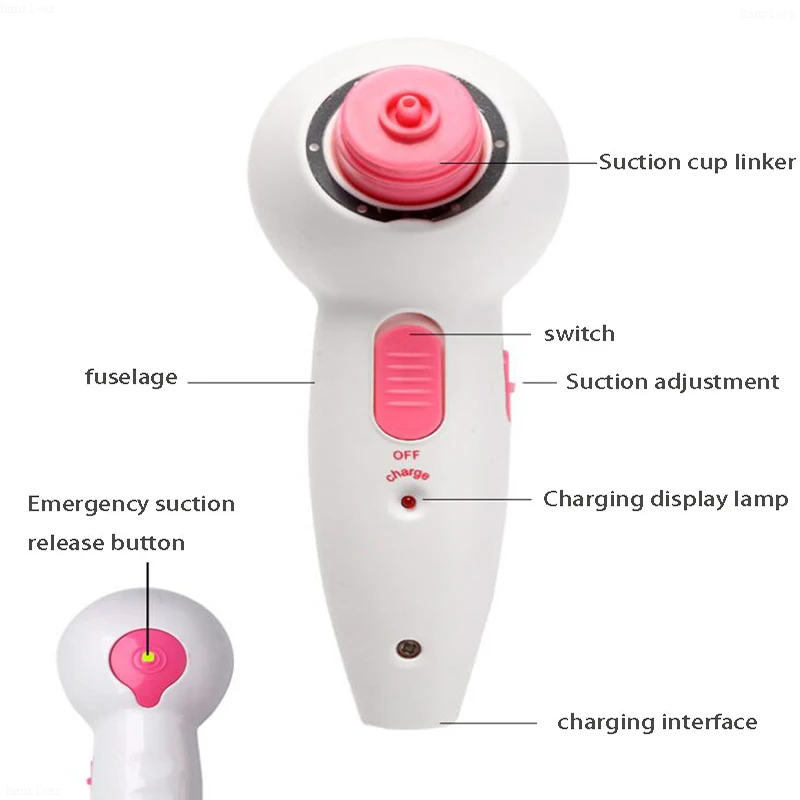 Электрический массажер для увеличения груди|Массаж груди инструмент| |