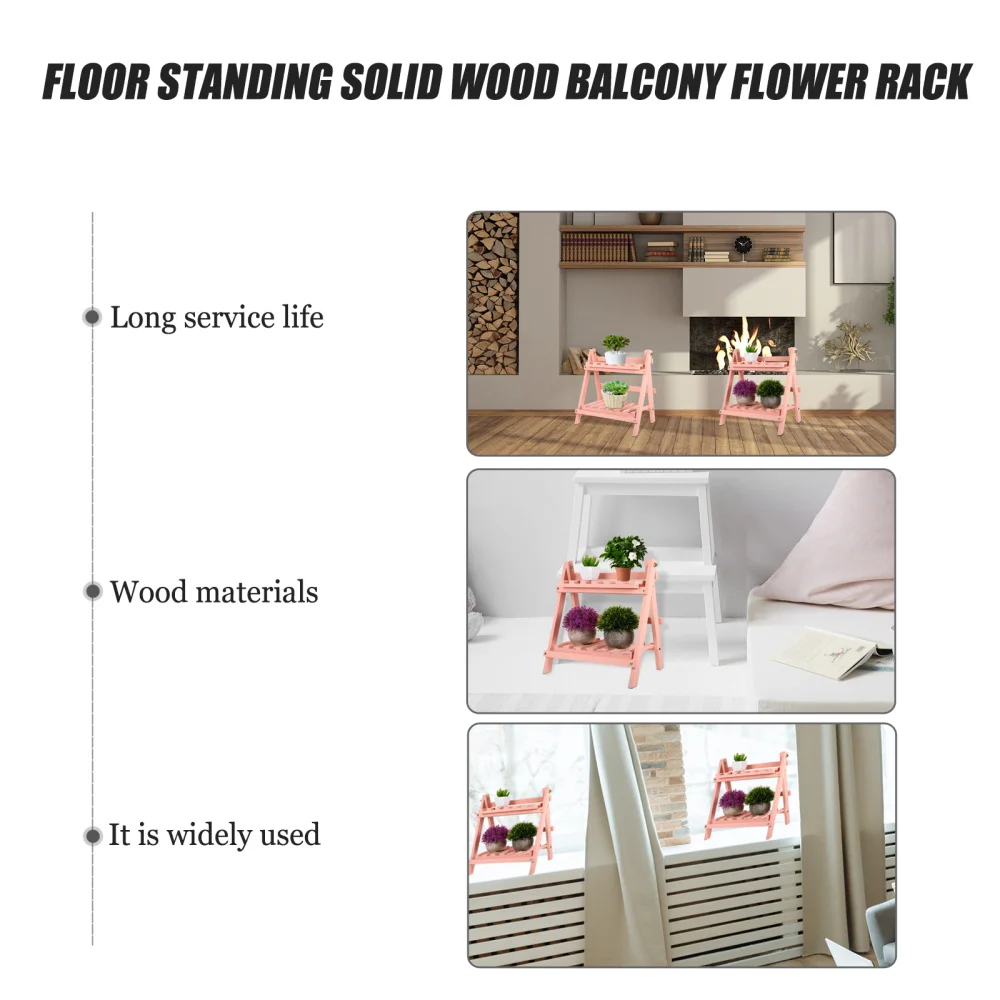 

Garden Plant Stand Plant Display Rack Practical Pot Holder for Indoor Outdoor