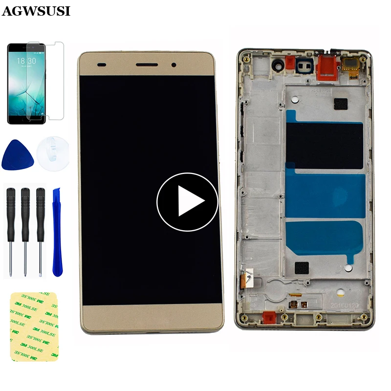 ЖК чехол для мобильного телефона Huawei Ascend P8 Lite экран ALE L04 L21 TL00 L23 CL00 L02 UL00 дисплей с