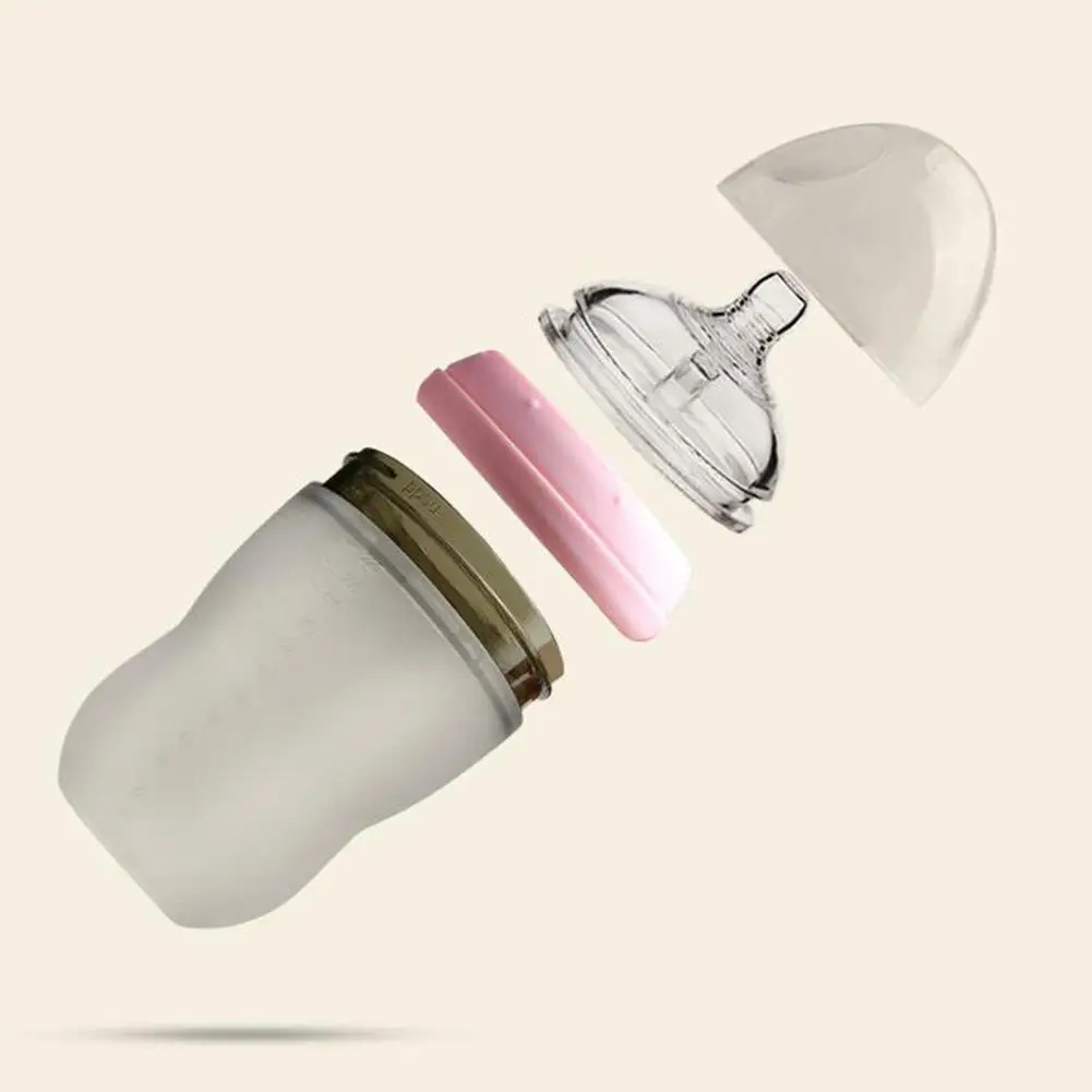 220 мл Бутылочка для новорожденного ребенка бутылочка грудного молока Мягкая