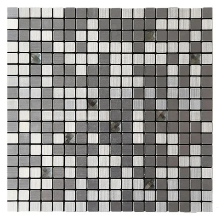 Silver Домашняя мозаика 30*30 см, наклейка на стену, водостойкая, для домашнего декора, для гостиной, новинка, самоклеящаяся наклейка s Muraux, 4 шт - Цвет: Silver