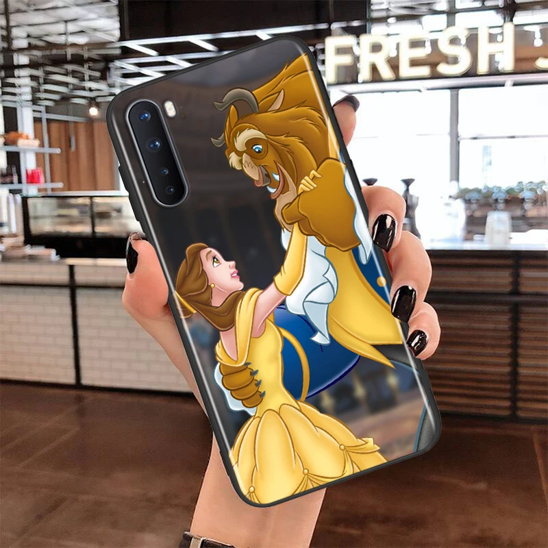 

Soft TPU Cover Beauty and Beast Disney for OnePlus Nord N100 N10 8T 8 7T 7 6T 6 5T Pro Black Phone Case