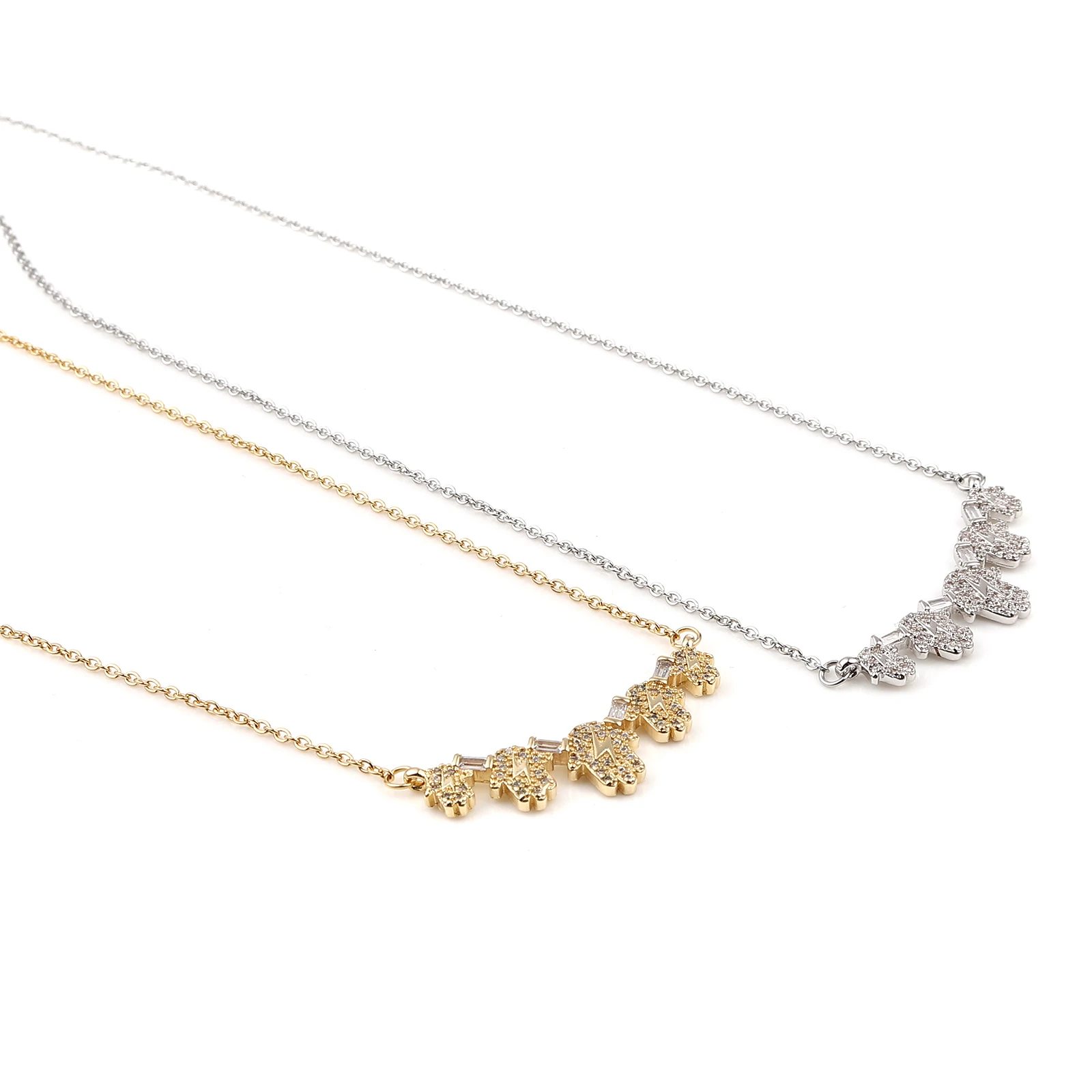 Новый Нержавеющая сталь & Медь религиозные Цепочки и ожерелья Щепка Цвет символ