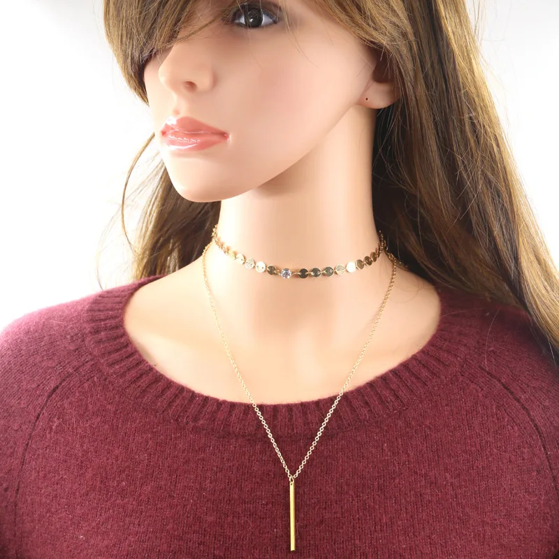 Новое поступление 2020 цепочка ручной работы с блестками ожерелье кисточкой