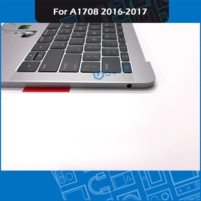 Новый A1708 верхний чехол серый Космический Чехол Для MacBook Pro Retina 13 &quotA1708 Topcase с