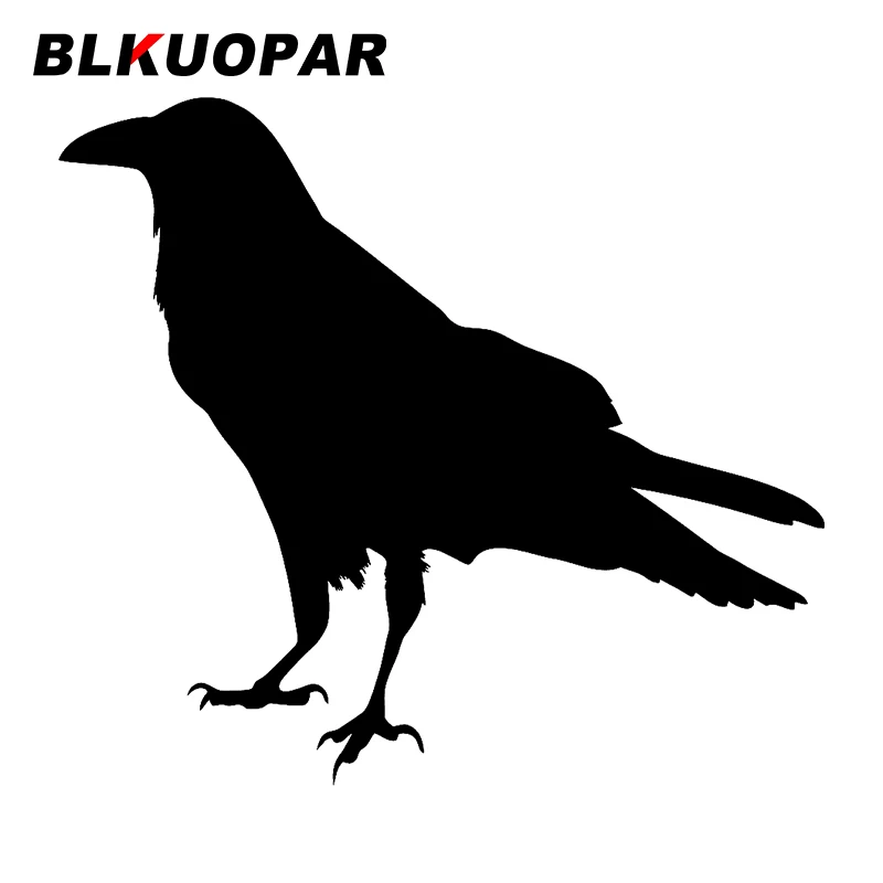 BLKUOPAR Для силуэтов ворона автомобильные наклейки солнцезащитные модные окклюзия