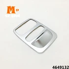 2013141516 для Renault Clio 4 автомобиля ABS матовое серебро спереди чтение светильник абажур Панель Стикеры, накладка, отделка интерьера, аксессуары