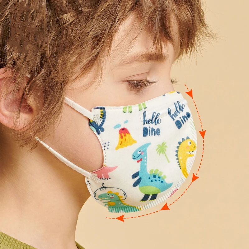 50 шт. KN95 ребенка маска Анти вирус CE FFP2 многоразовые респиратор испанский N95mask с