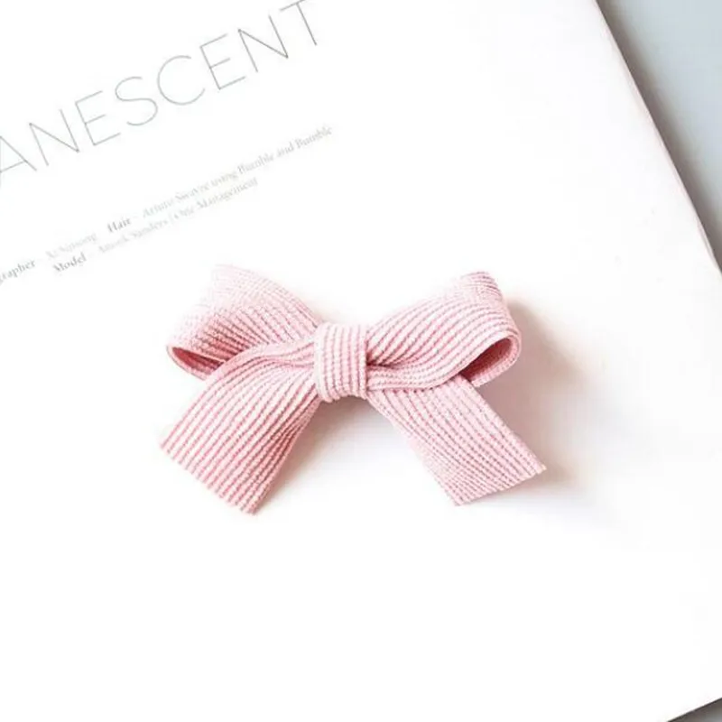 8 шт. бархатные заколки для волос с бантом девочек милые модные женские корейские