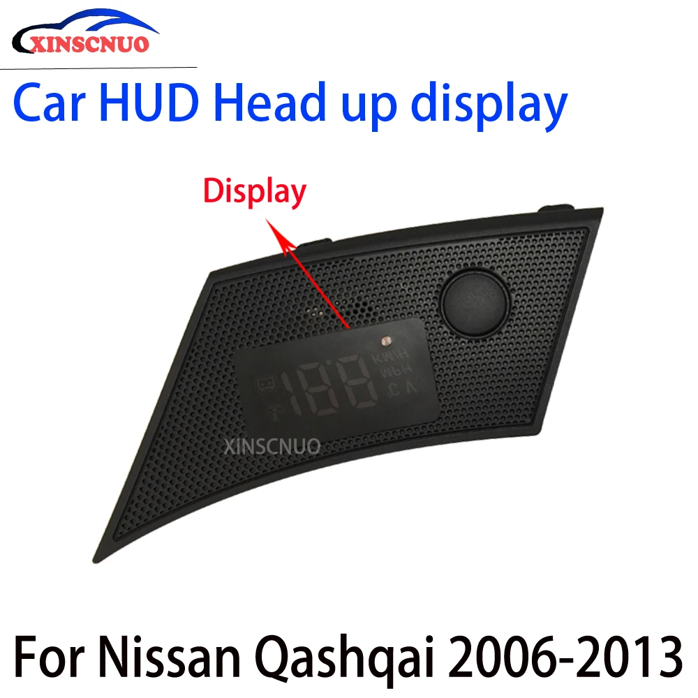 XINSCNUO OBD Бортовая компьютерная машина HUD Дисплей для Nissan Qashqai 2006 2013 безопасной езды