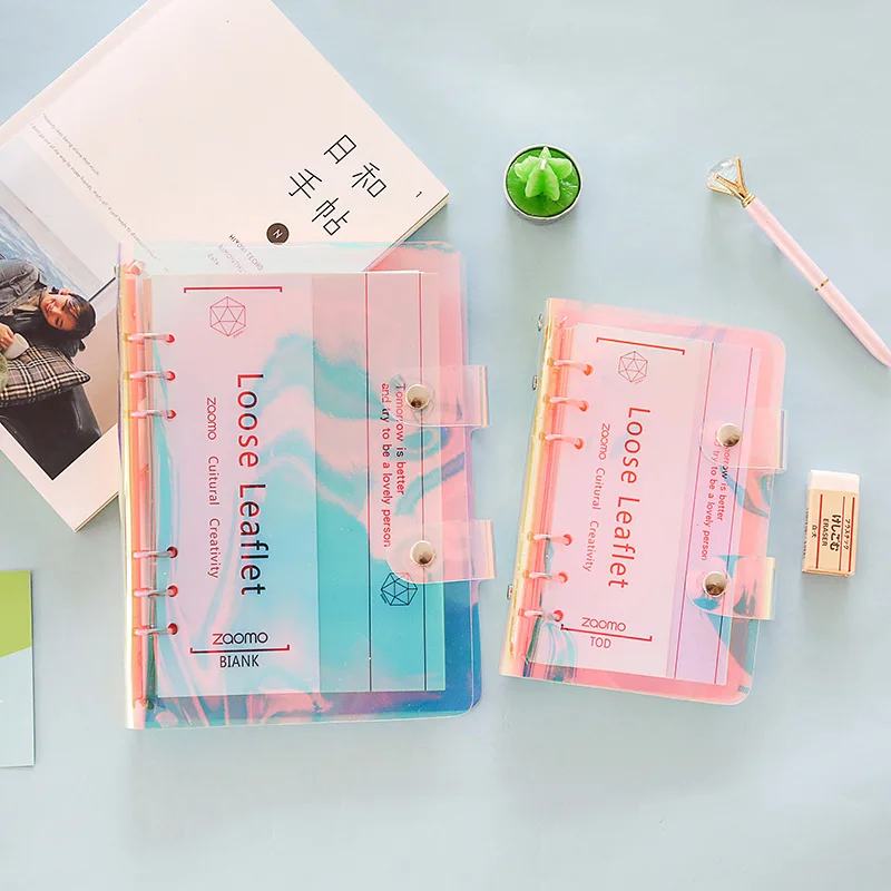 1 шт. креативные канцелярские товары лазерный блокнот с отрывными листами трещит