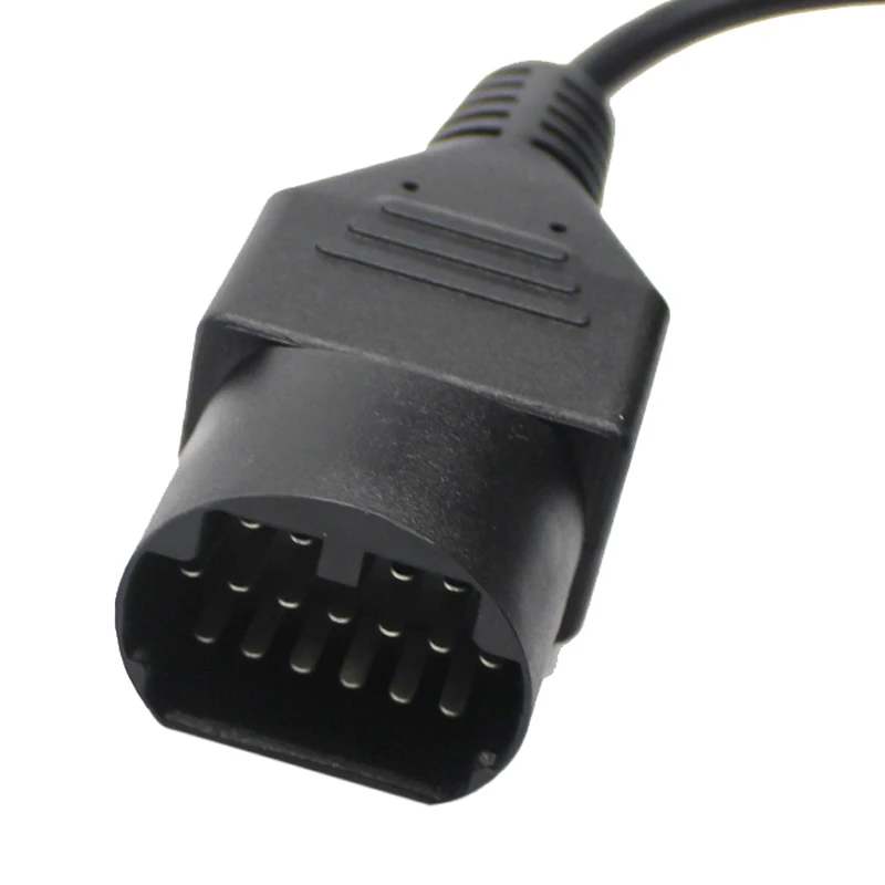 Для Mazda 17pin до 16pin Obd2 Obd Ii кабель Соединительный для 17 Pin адаптер | Автомобили и