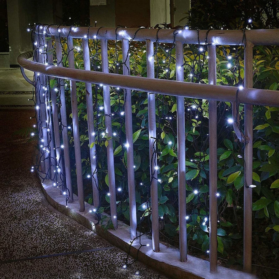 12/22/32/52M Outdoor Solar LED Fairy String Light 8 Function Garland For Garden Patio Xmas Wedding Holiday | Лампы и освещение