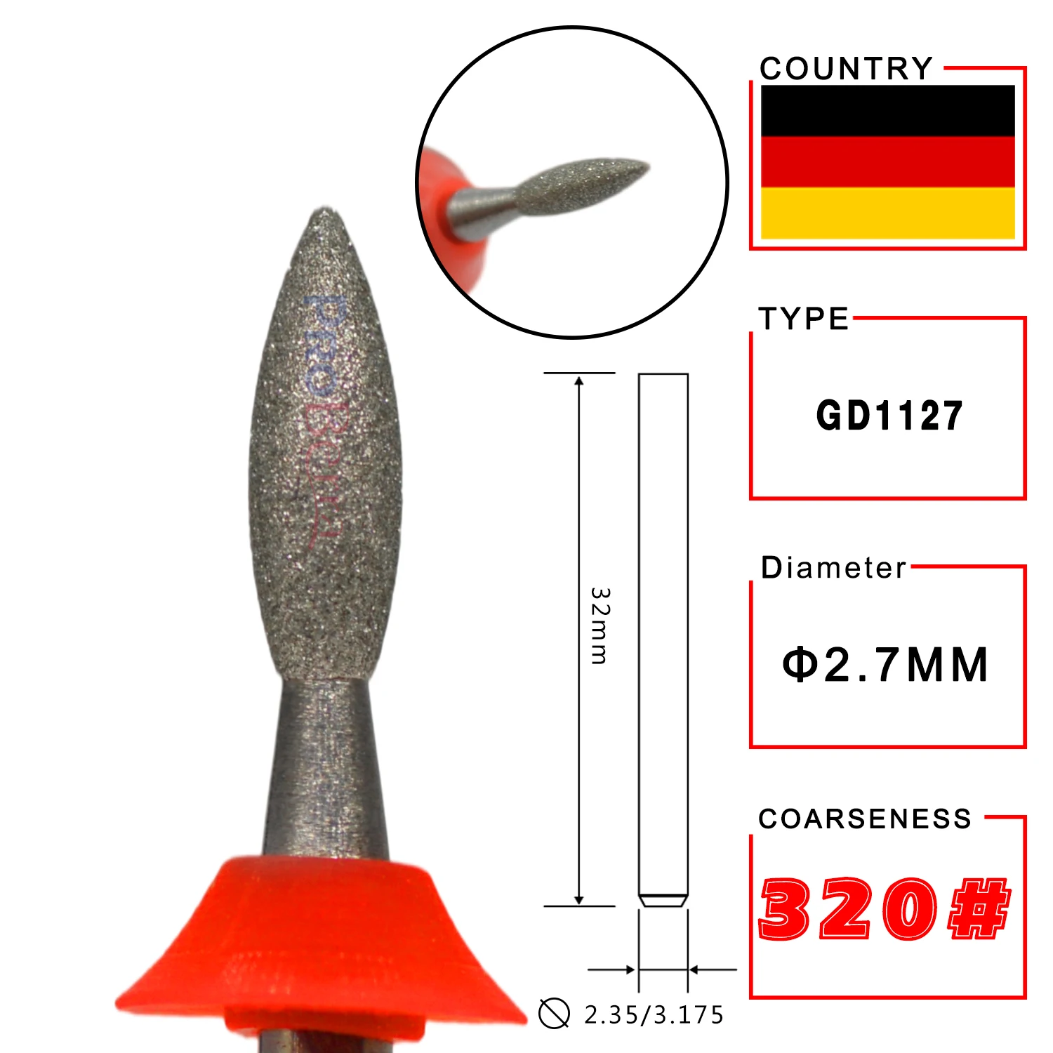 Алмазная фреза для маникюра и педикюра из карбида | Красота здоровье