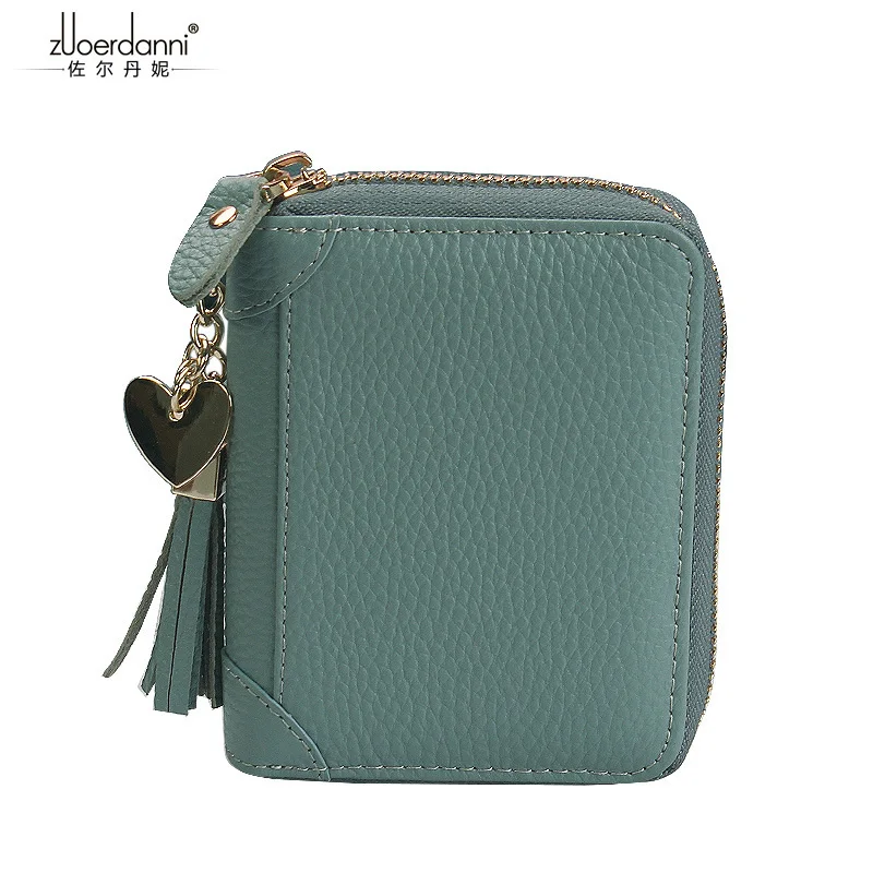 Женский кошелек из натуральной кожи с отделением для карт Модный чехол кредитных