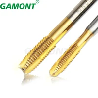 gamont taper fine tooth straight flute machine screw taps and die set machine taps for material iron copper mater for m35 taps