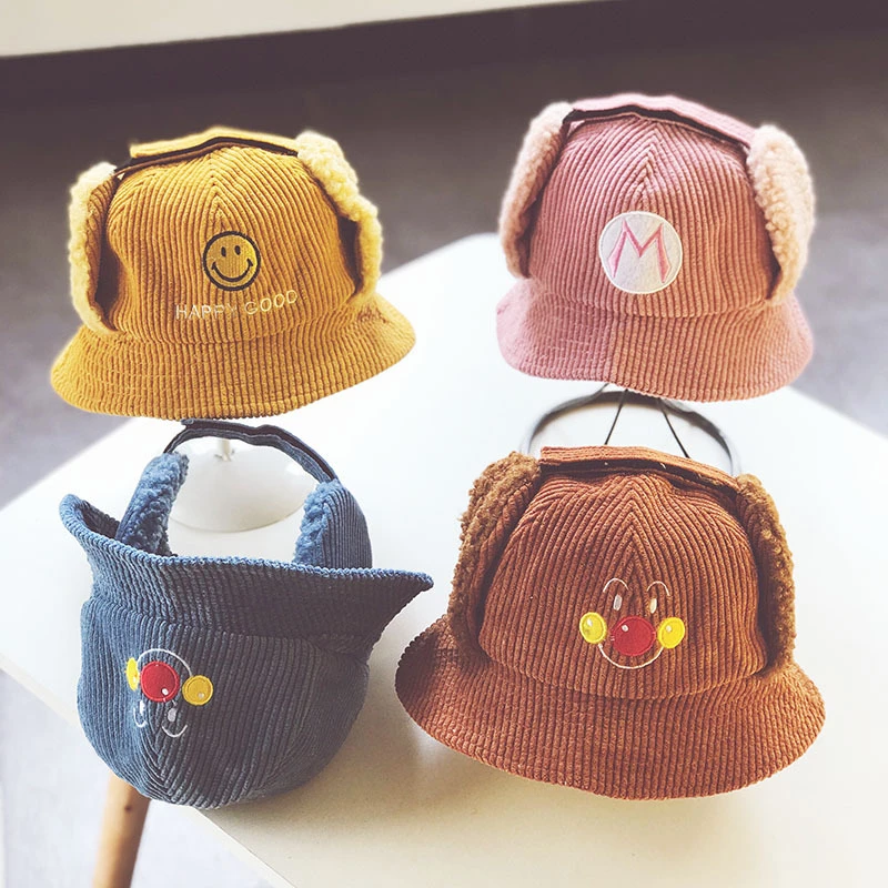 Новая модная Панама детская осенне зимняя шапка детские головные уборы теплая с