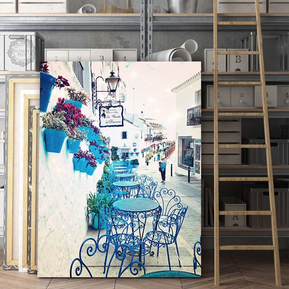 

Nordic Landscape Streen Canvas Painting Wall Art Decoration Home Decor Picture Modern Picture HD Print Painting For Living Room