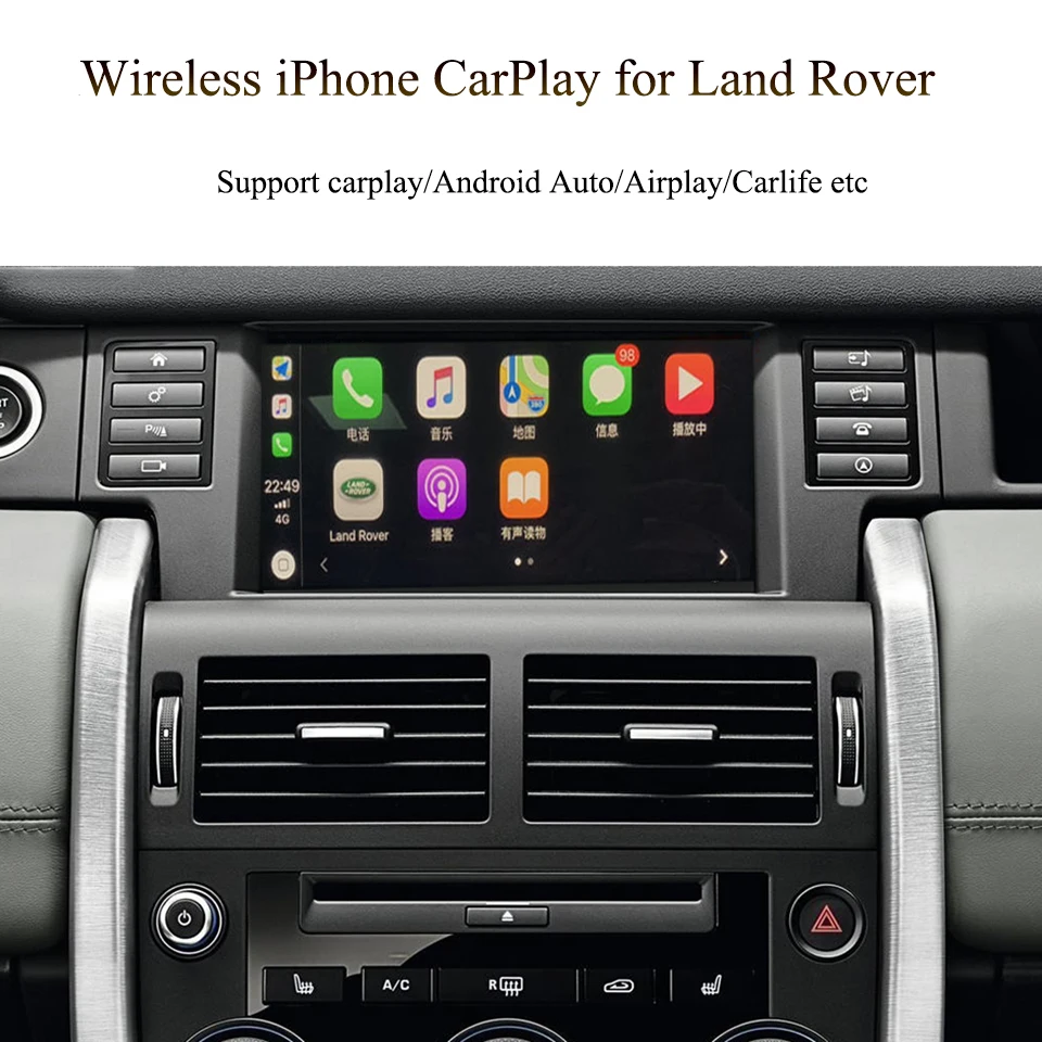 Беспроводной адаптер интерфейса Apple Carplay для Land Rover Discovery Sport 2017 Android Автомобильное