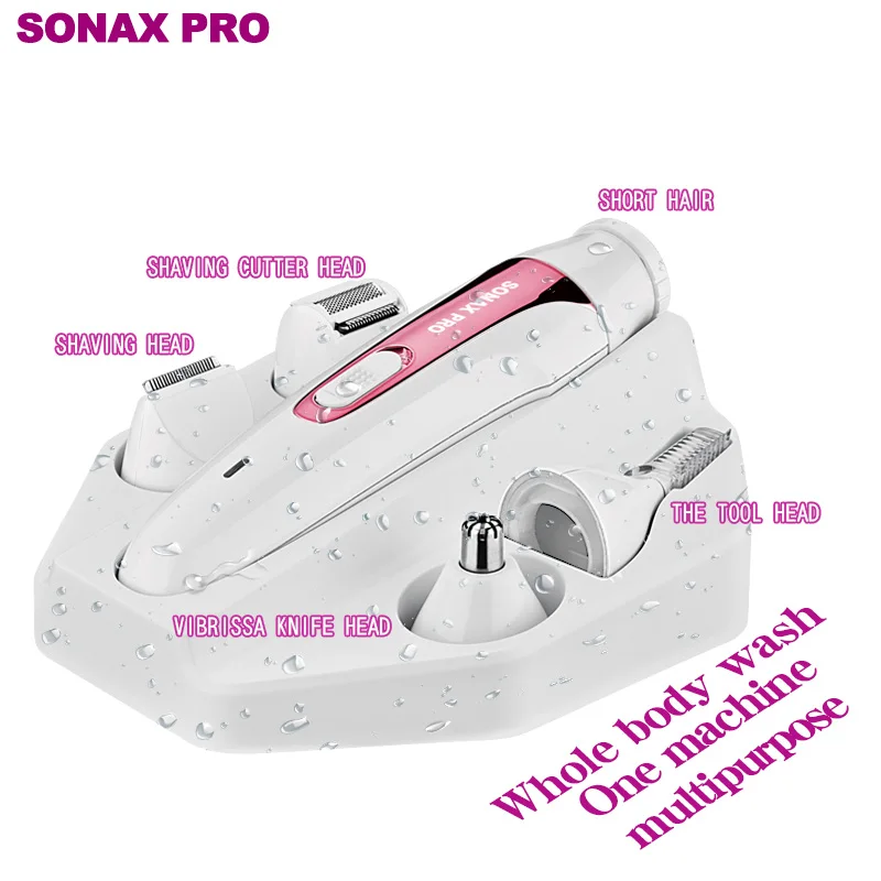 5 в 1 SONAX PRO бритва электрическая удаления волос Бритва частные волосы над губой