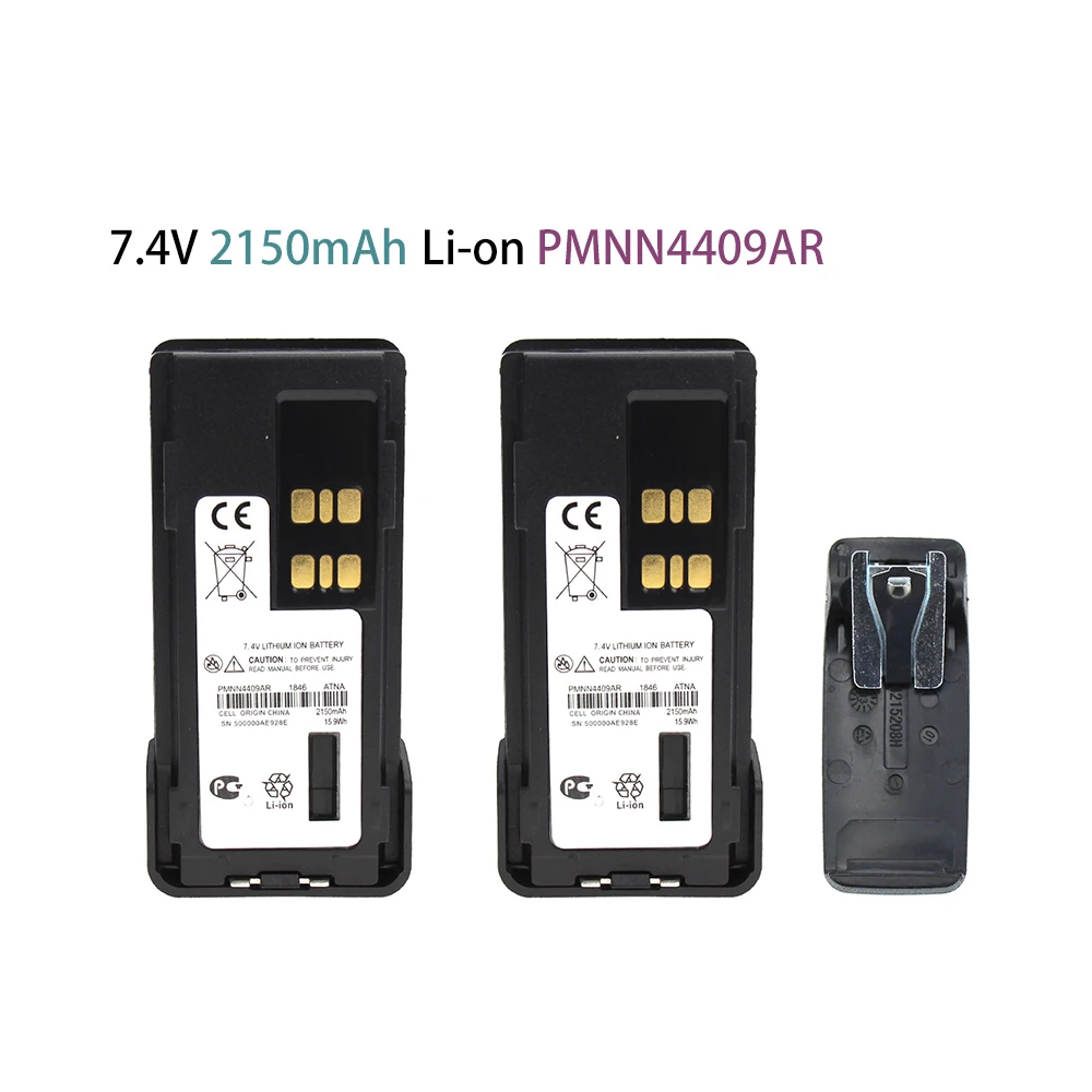 2X 2150mAh PMNN4409 заменяет Аккумулятор для Motorola TRBO APX4000 XPR3500 XPR7350eXPR7380e XPR7550e XPR7580e|Запчасти