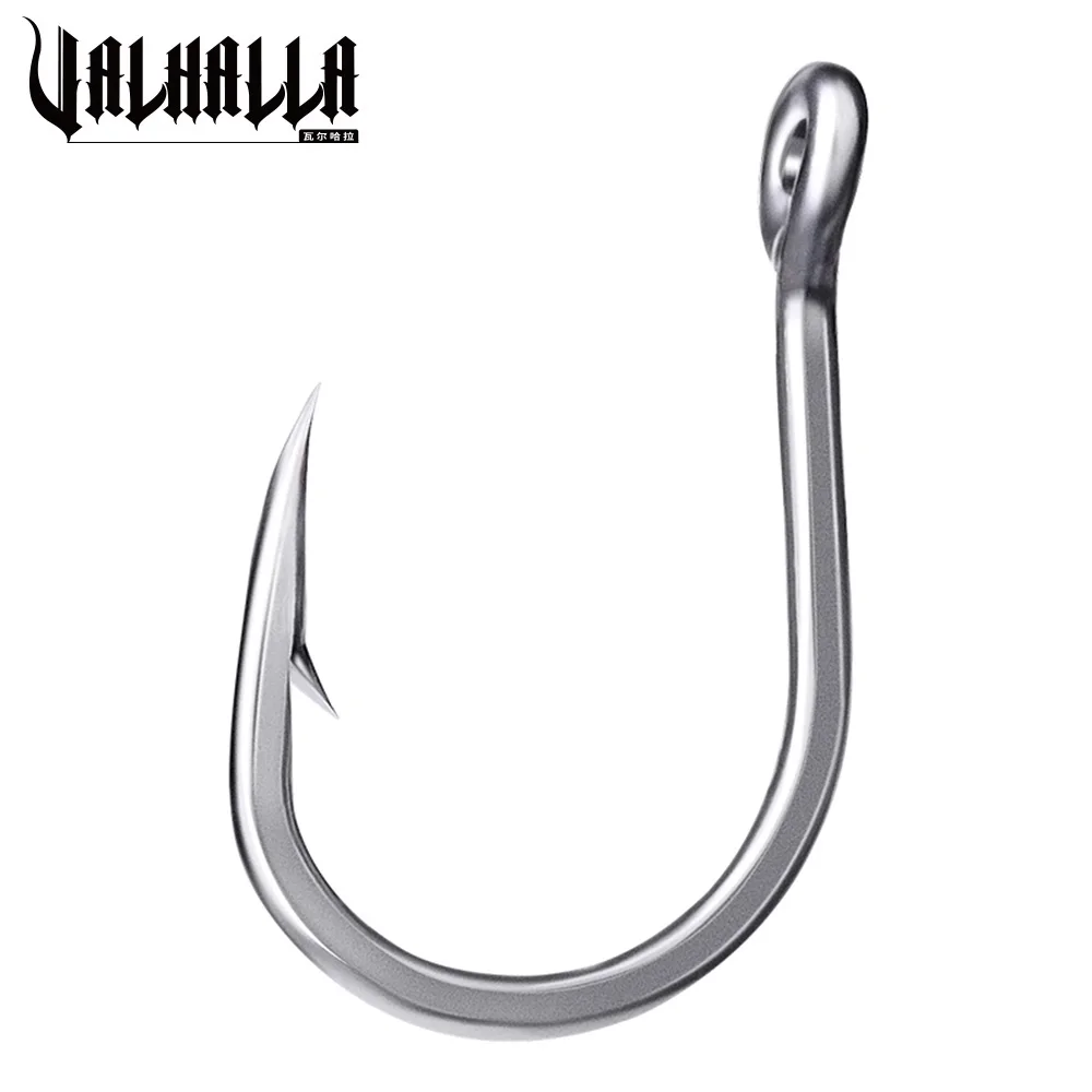 Рыболовный крючок VALHALLA 20 шт./лот для морской воды рыболовный из нержавеющей стали