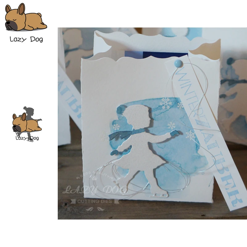 Женские зимние металлические Вырубные штампы для катания на лыжах искусственное