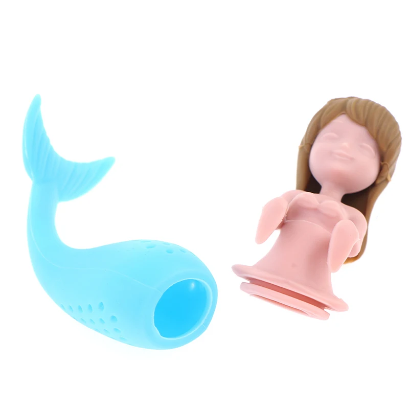 1 шт. ситечко для заваривания чая русалка силиконовый пакет многоразовое фильтр