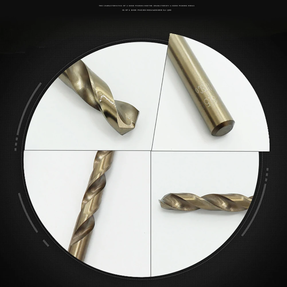 Спиральное высокоскоростное сверло M35 из кобальтовой стали 10 шт./комплект 1 5-4 мм