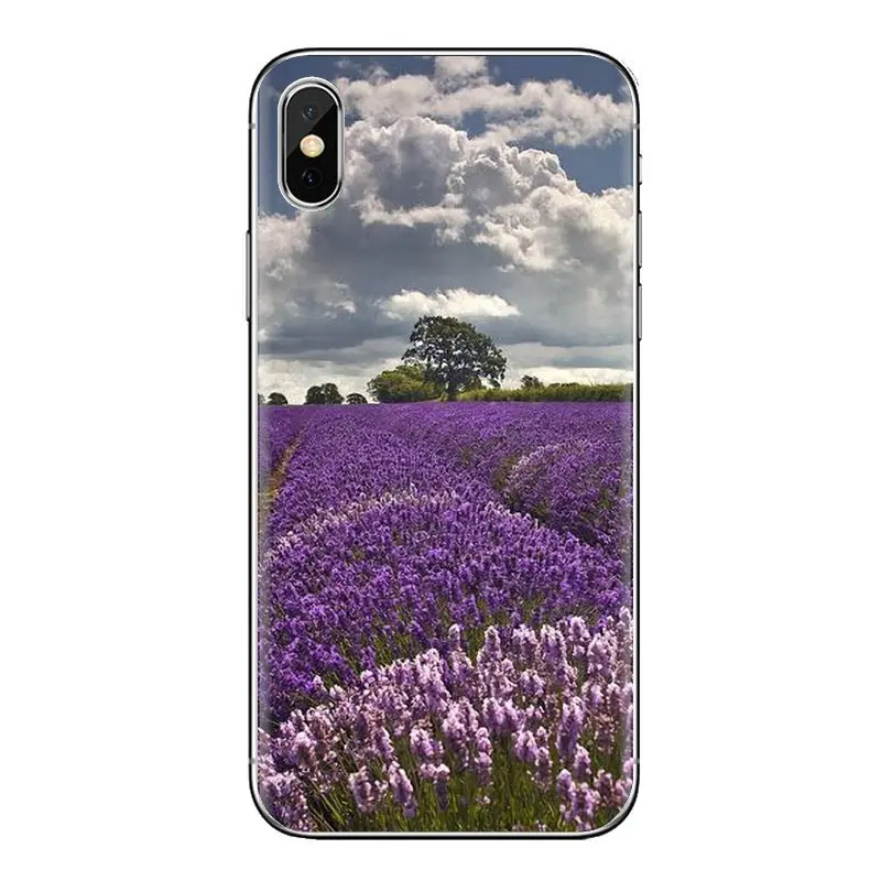 Лавандовый цветок лавандула ваниль мягкая оболочка Чехлы для iPod Touch Apple iPhone 11 Pro 4 4s