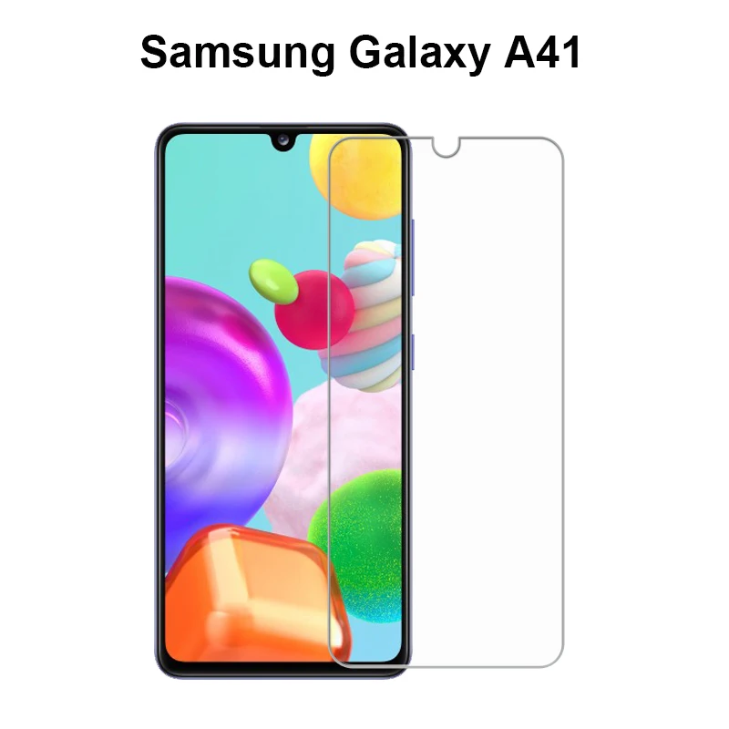 

For Samsung Galaxy A41 Tempered Glass Original Protective Glass Explosion-proof Screen Protector for Galaxy A41 SC-41A Pelicula