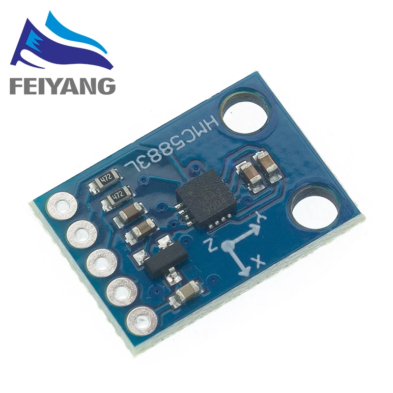 10 шт. магнитометр с тремя осями 3 5 В|sensor sensor|sensor modulesensor compass |