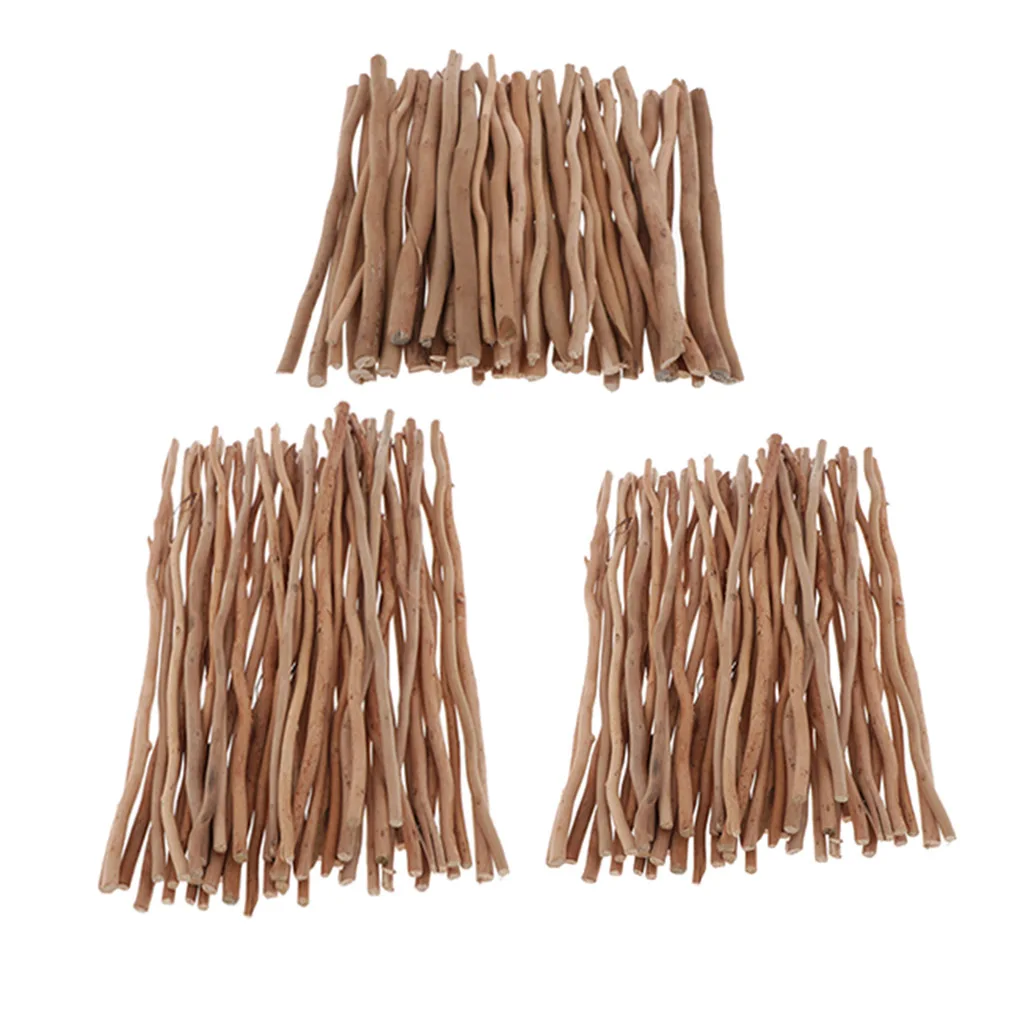 

50x Natural Tree Branch Twigs For Living Space, Marriage, Party